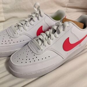 Nike Court Vision Low Next Nature White/Sea Coral